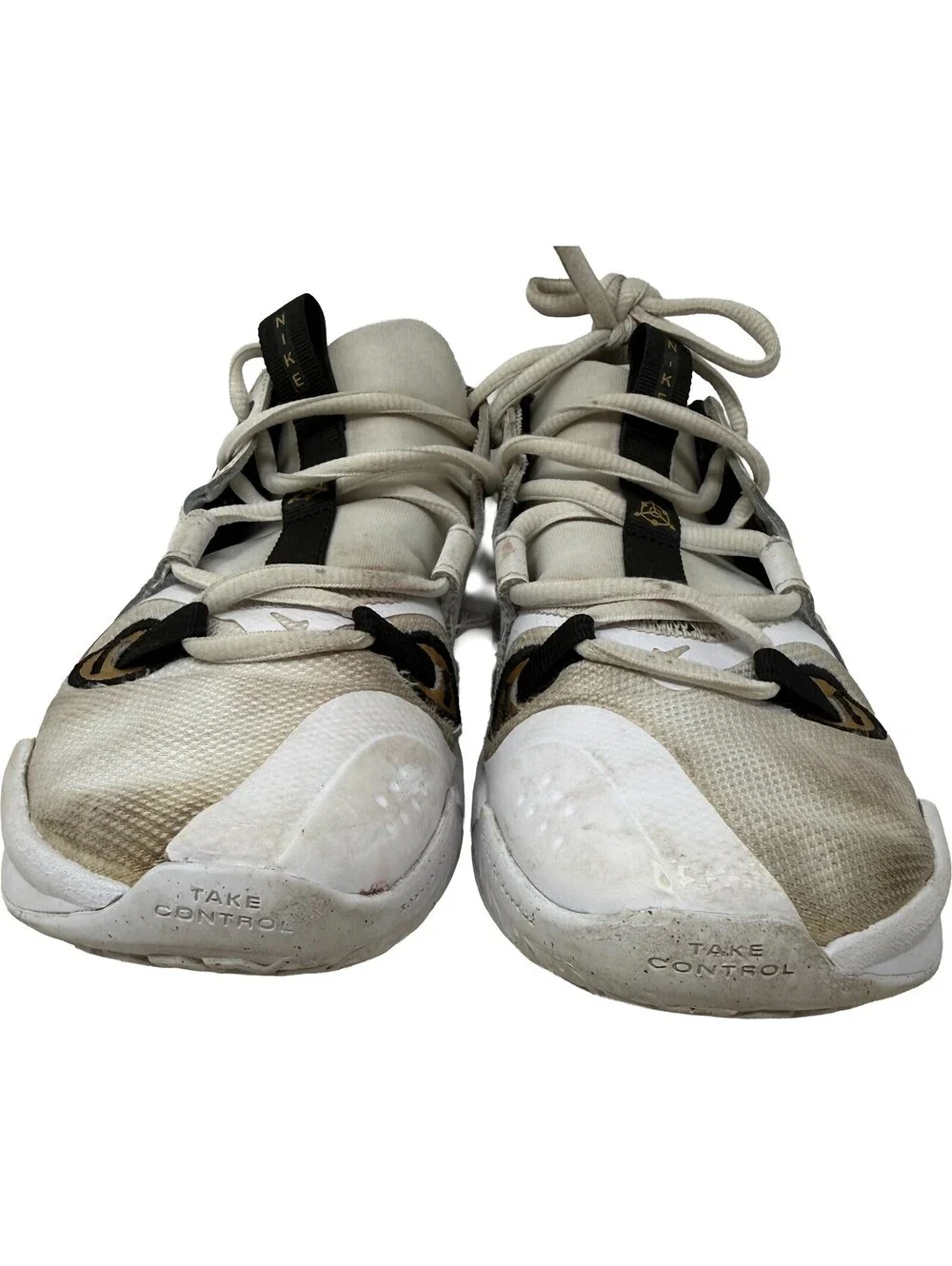 Nike Air Zoom Crossover 2 Mid White Metallic Gold - FB2689-100 Youth Size 2.5 Y